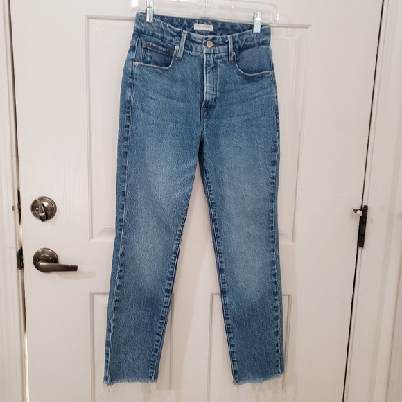 GOOD AMERICAN Good Classic High Waist Jeans size 24 - Picture 1 of 12